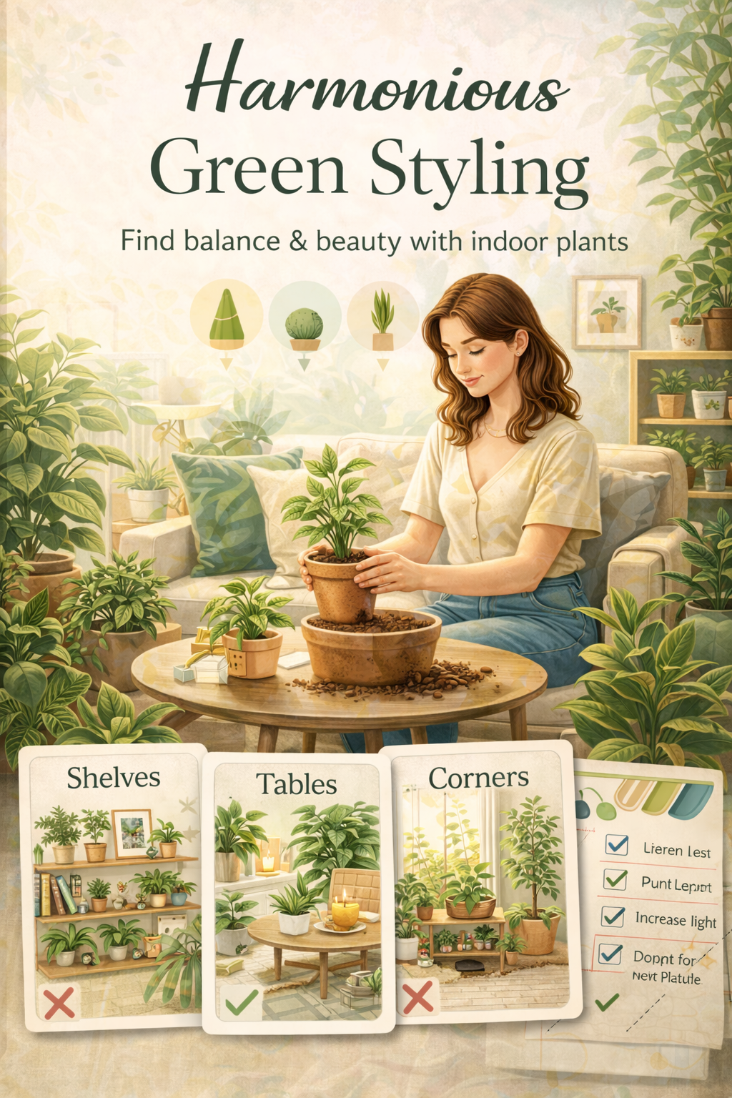 Harmonious Green Styling